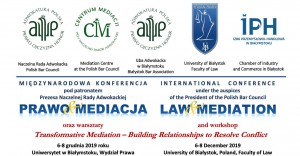 Konferencja „Prawo & Mediacja” na Wydziale Prawa UwB