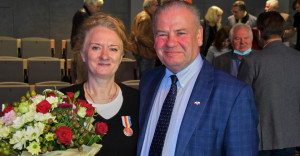 Dr Małgorzata Frąckiewicz otrzymała Honorową Odznakę Województwa Podlaskiego