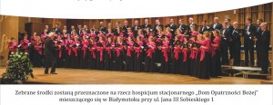 Charytatywny koncert Chóru Uniwersytetu w Białymstoku