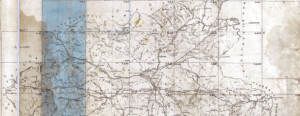 XIX-wieczna mapa Królestwa Polskiego dostępna online dzięki projektowi Biblioteki Uniwersyteckiej