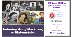 Wydział Filologiczny UwB zaprasza na imieniny Anny Markowej
