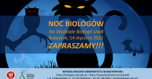 Różnorodność biologiczna na Nocy Biologów. Uniwersytet w Białymstoku zaprasza pasjonatów przyrody w każdym wieku