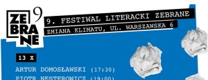 9. Festiwal Literacki Zebrane 