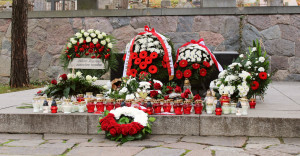 Władze Filii UwB w Wilnie uczciły 102. rocznicę odzyskania przez Polskę niepodległości