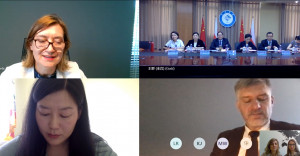 Spotkanie online z przedstawicielami Taizhou University