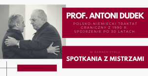 Prof. Antoni Dudek gościem Spotkania z Mistrzami na UwB